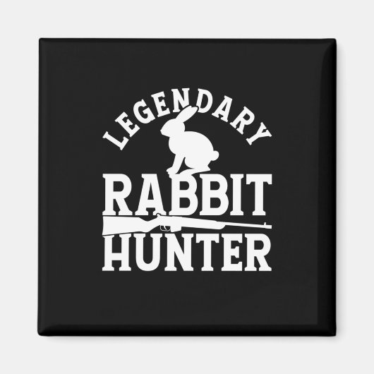 Kaninchenjäger Magnet (Vorne)