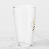 Kaninchenjahr Gold Prägung Symbol Glass Cup Glas (Rechts)
