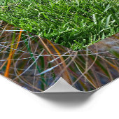 Kaninchenkunst Poster (Ecke)