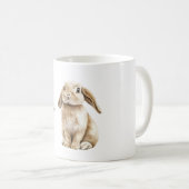 Kaninchenlächeln Kaffeetasse (VorderseiteRechts)