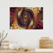 Kaninchenloch15 Poster (Küche)