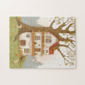 Kaninchenloch auf einem Baum Puzzle (Horizontal)