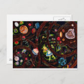 Kaninchenloch Postkarte (Vorne/Hinten)