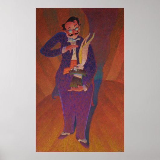 Kaninchenmagie Poster (Vorne)