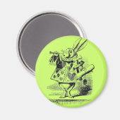 Kaninchenmagnet Magnet (Vorderseite/Rückseite)