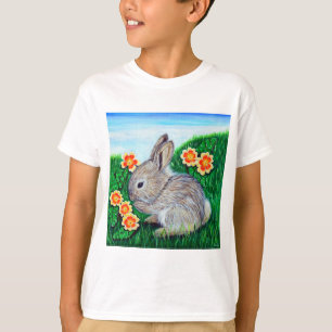 Kaninchenmalerei in Springtime T-Shirt