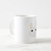 Kaninchenmalerei Kaffeetasse (Vorderseite Links)