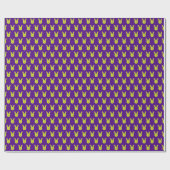Kaninchenminimalmuster Geschenkpapier (Flach)