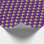 Kaninchenminimalmuster Geschenkpapier (Ecke)