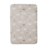 Kaninchenmuster Kids Bath Mat Badematte (Vorderseite Vertikal)