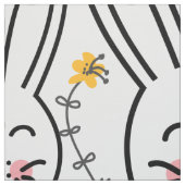 Kaninchenmuster Stoff (Muster)