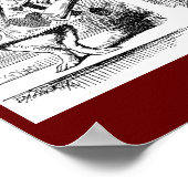 Kaninchenplakat Poster (Ecke)