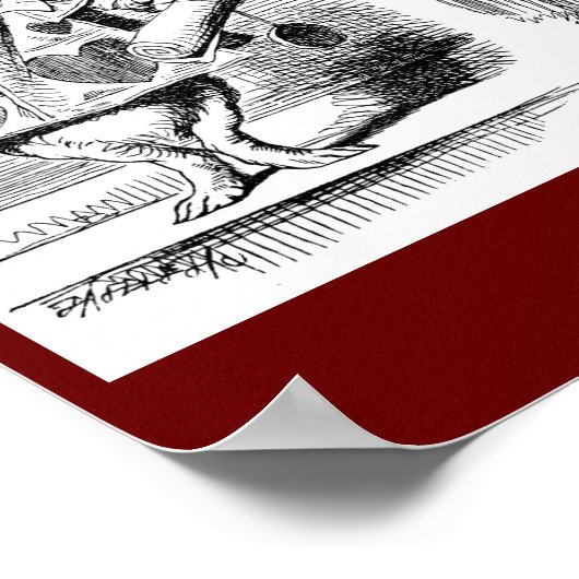 Kaninchenplakat Poster (Ecke)