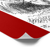 Kaninchenplakat Poster (Ecke)