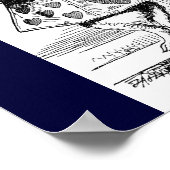 Kaninchenplakat Poster (Ecke)