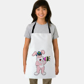 Kaninchenpolizei Mikrofon Schürze (Insitu)