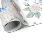 Kaninchenpräparate Geschenkpapier (Rolleneckpunkt)