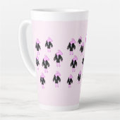 Kaninchenrosa Milchtasse (Linke Ecke)