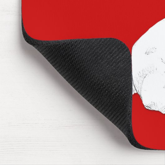 Kaninchenroter Mousepad (Ecke)