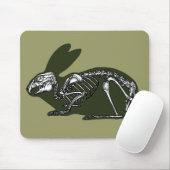 Kaninchenskelett Mousepad (Mit Mouse)