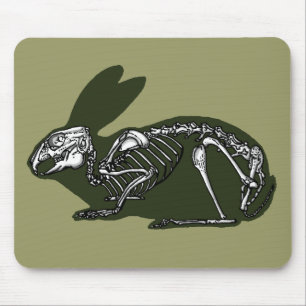 Kaninchenskelett Mousepad
