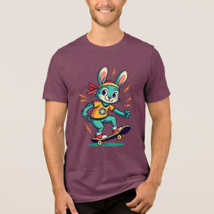 Kaninchenspiel Tri-Blend Shirt