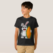 KaninchenSurfbrett T-Shirt (Vorne ganz)
