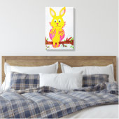 Kaninchenvogel Leinwanddruck (Insitu (Schlafzimmer))