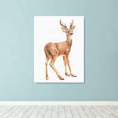 Kaninchenwerbung Leinwanddruck (Insitu (Holzboden))