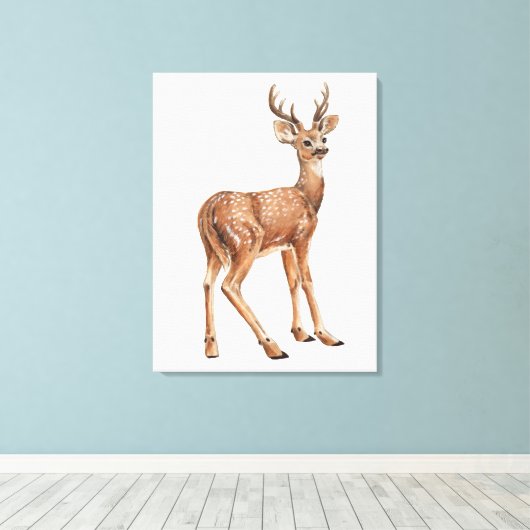 Kaninchenwerbung Leinwanddruck (Insitu (Holzboden))