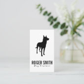 Kanine | Dog Training (Elite) Visitenkarte (Stehend Vorderseite)