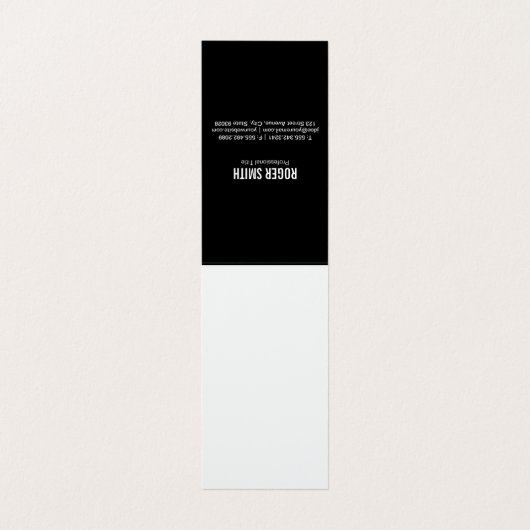 Kanine | Hundeschulung Visitenkarten (Innenseite Aufgefaltet)