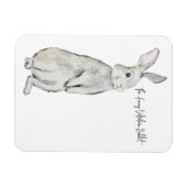 Kaninenkarte aus Sonnensamt Magnet (Horizontal)