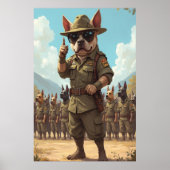 Kaninenkommando: Barkharte, Beutel später Poster (Vorne)