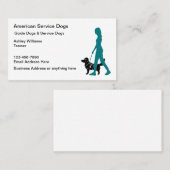 Kaninenservice und Führerhandthema Visitenkarte (Vorne/Hinten)