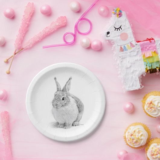 Kaninentag Pappteller (Party)