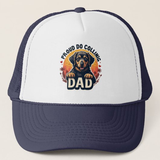 Kaninischer Vater Truckerkappe (Vorderseite)
