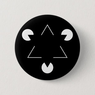 Kanizsa-Dreieck Button