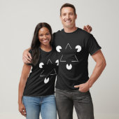 Kanizsa-Dreieck T-Shirt (Unisex)
