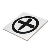 Kanji 10 im Kreis Fliese (Seite)