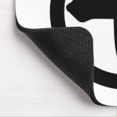 Kanji 10 im Kreis Mousepad (Ecke)