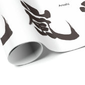 [Kanji] Arashi Geschenkpapier (Rolleneckpunkt)