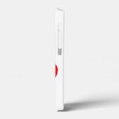 [Kanji] Arashi (roter Buchstabe) Case-Mate iPhone Hülle (Rückseite / Links)