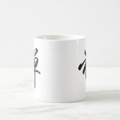 Kanji-Charakter für ZEN Kaffeetasse (Mittel)
