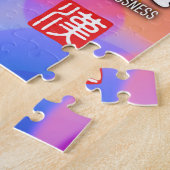 Kanji des Glücks und der Harmonie Puzzle (Seite)