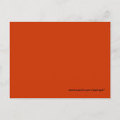 Kanji für Liebe mit zwei Schmetterlingen Postkarte (Rückseite)