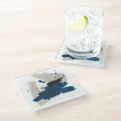 Kanji Glasuntersetzer (Schrägansicht)