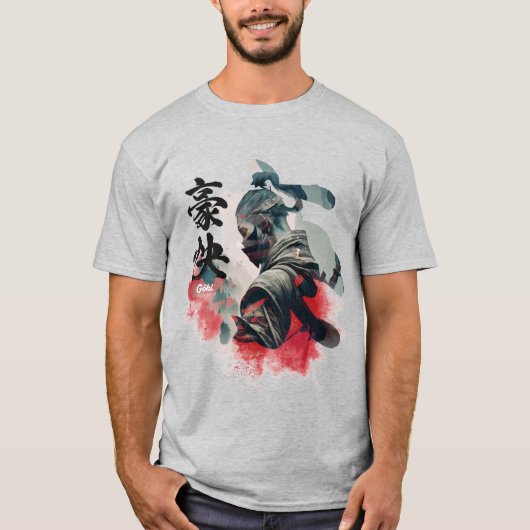 Kanji Goki Samurai T - Shirt (Vorderseite)