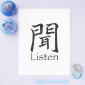 Kanji hören flyer (Einzeln)