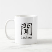 Kanji hören kaffeetasse (Links)